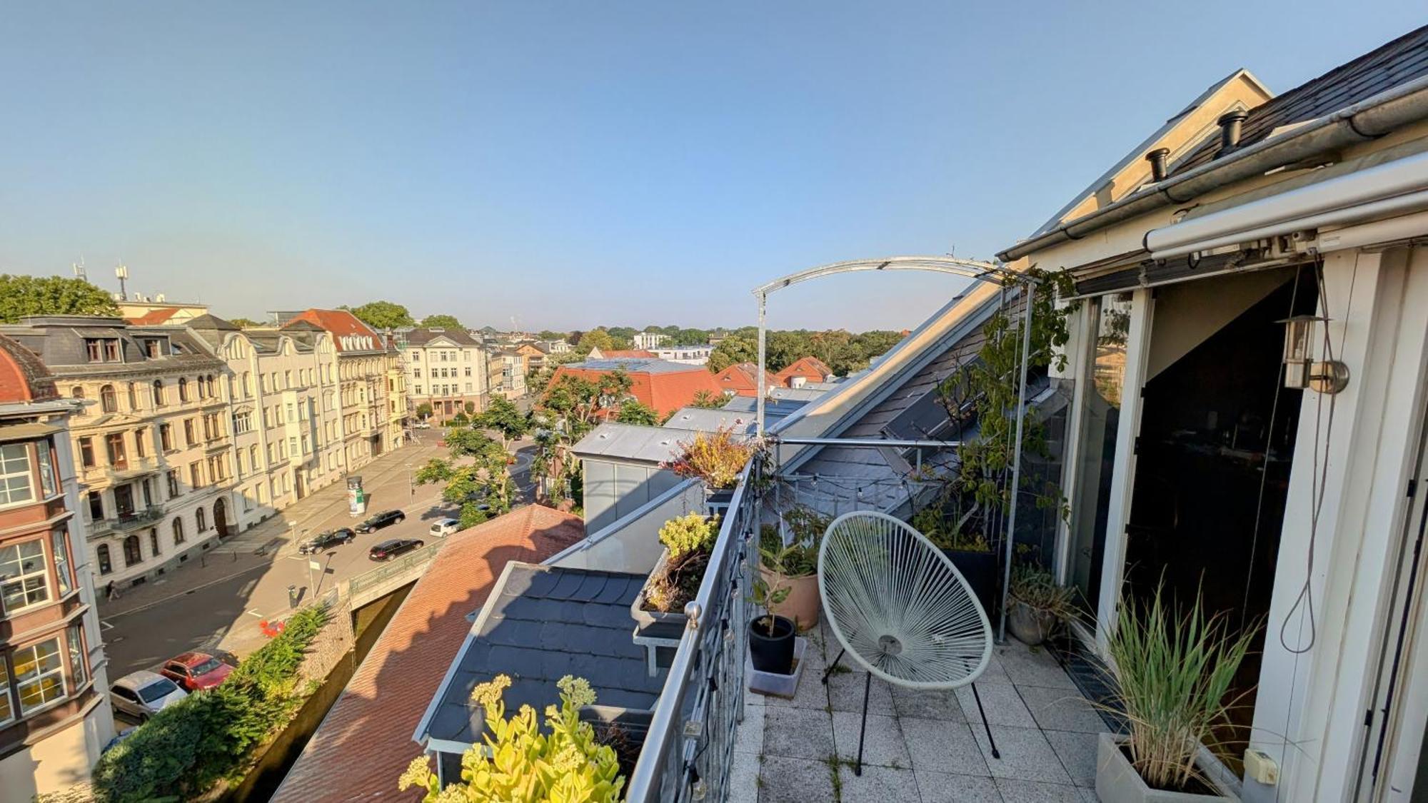 Grosszuegige Maisonette Ueber Dem Leipziger Zentrum Екстериор снимка