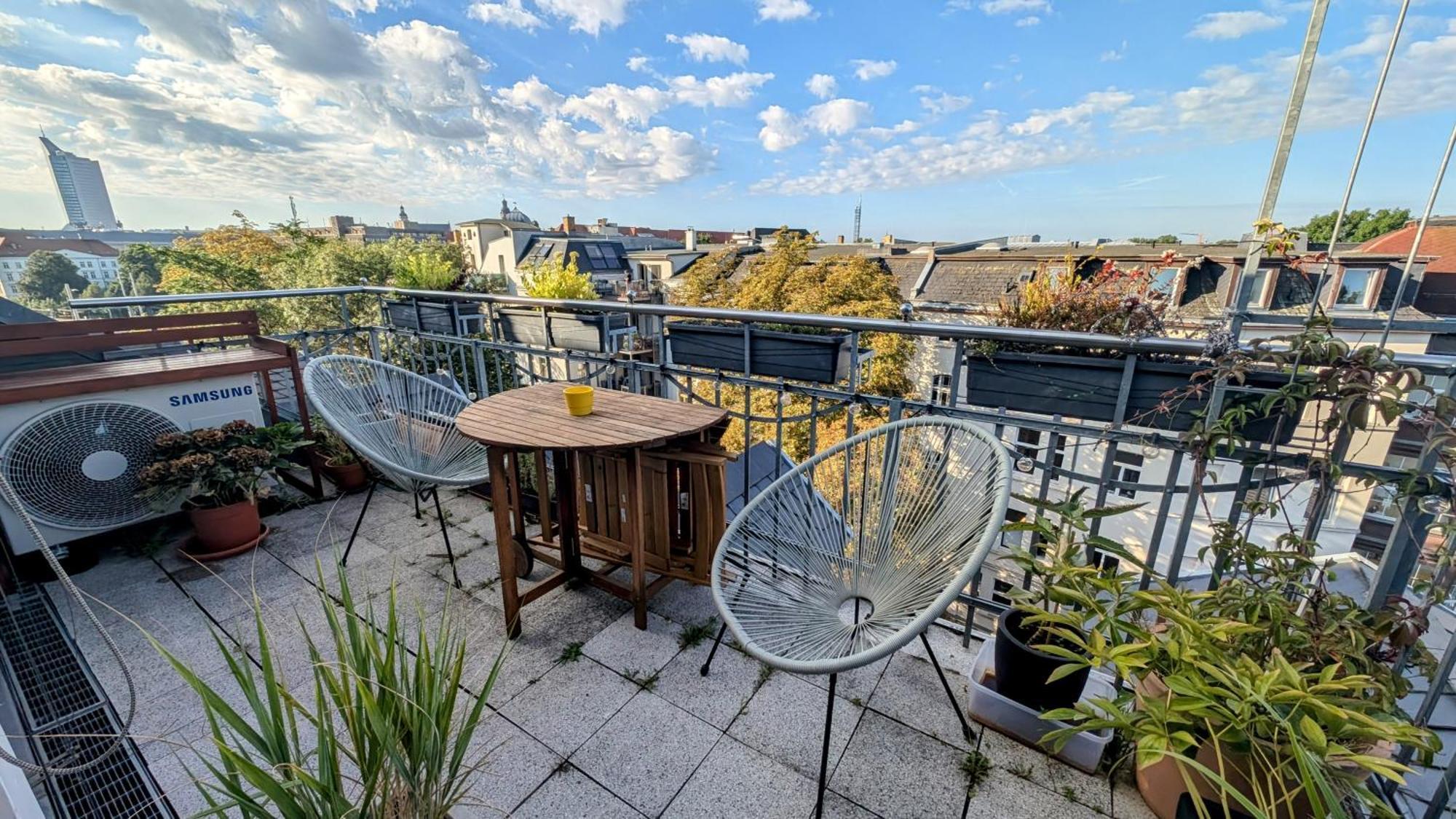 Grosszuegige Maisonette Ueber Dem Leipziger Zentrum Екстериор снимка